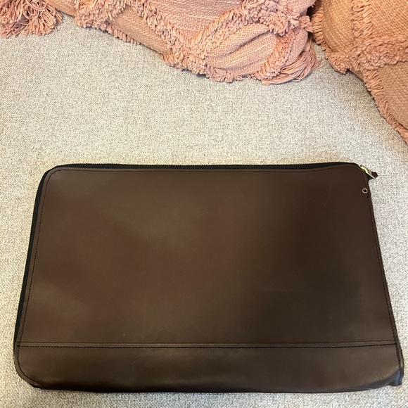 RARE leather NFL issued document/laptop holder - Picture 3 of 10